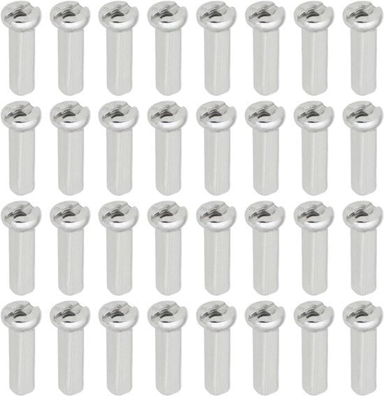 Accessori di Sostituzione per Bicicletta da Montagna - Bicicletta da Corsa in Acciaio - 14G/2mm Dia - Accessori di Ricambio - Adatto per Biciclette - Argento.