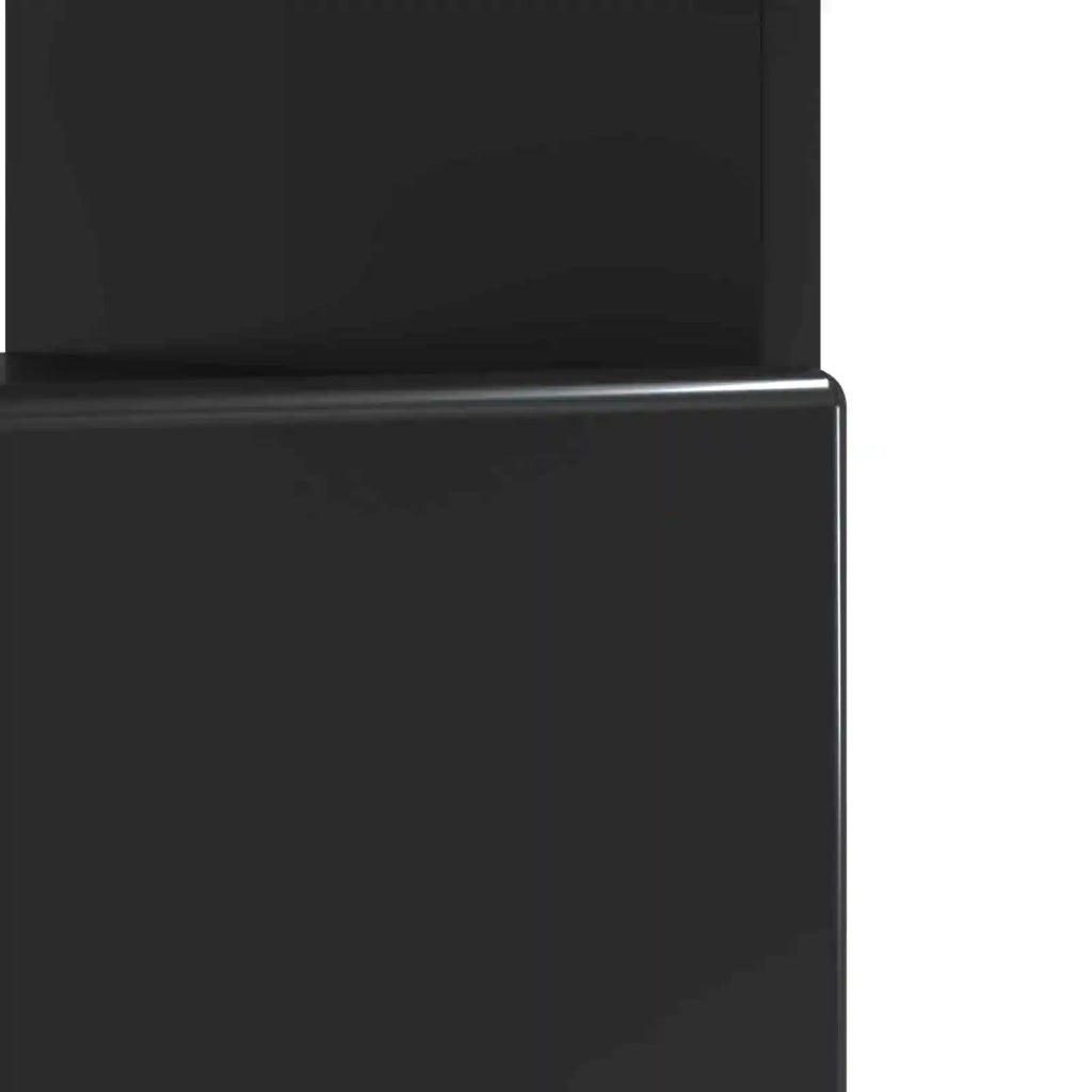 Mobile TV LED Nero Legno ingegnerizzato 897656