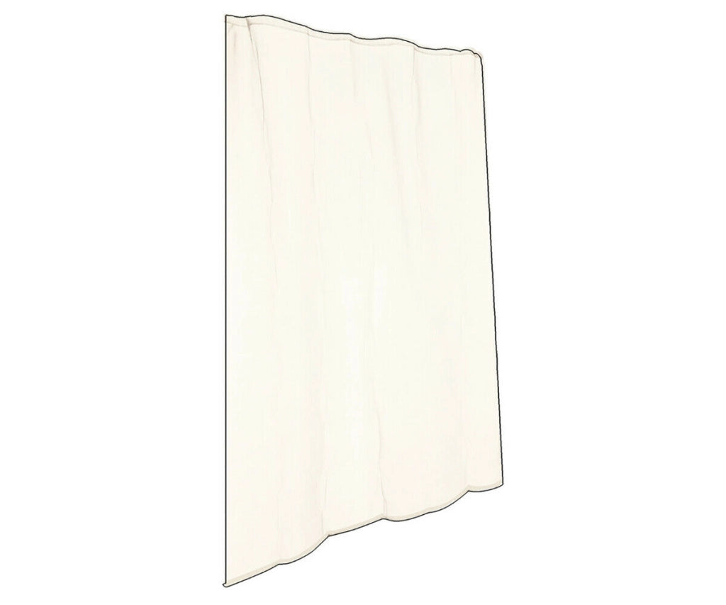 Zanzariera a Tenda per Porta Veranda Finestra Anti Zanzare Mosche Rete 150 x 250 Colore: Bianco