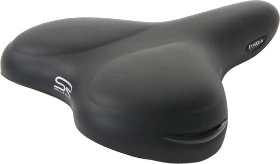 Sella per Bicicletta Donna Nero Impermeabile