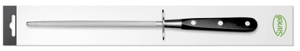 Acciaino Affilatoio Affilatore Professionale 20 cm per Lame Coltelli Coltello Sanelli Ergoforge