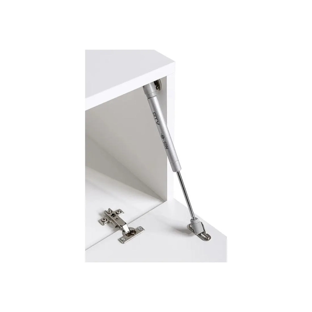Set di mobili da soggiorno SWITCH XXIII – LED – Bianco e rovere – Design sospeso