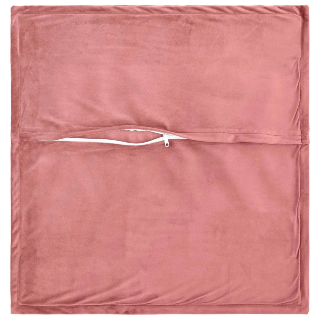 Federa 2 pcs HOUTEN Rosa 35 x 35 cm Velluto 916385