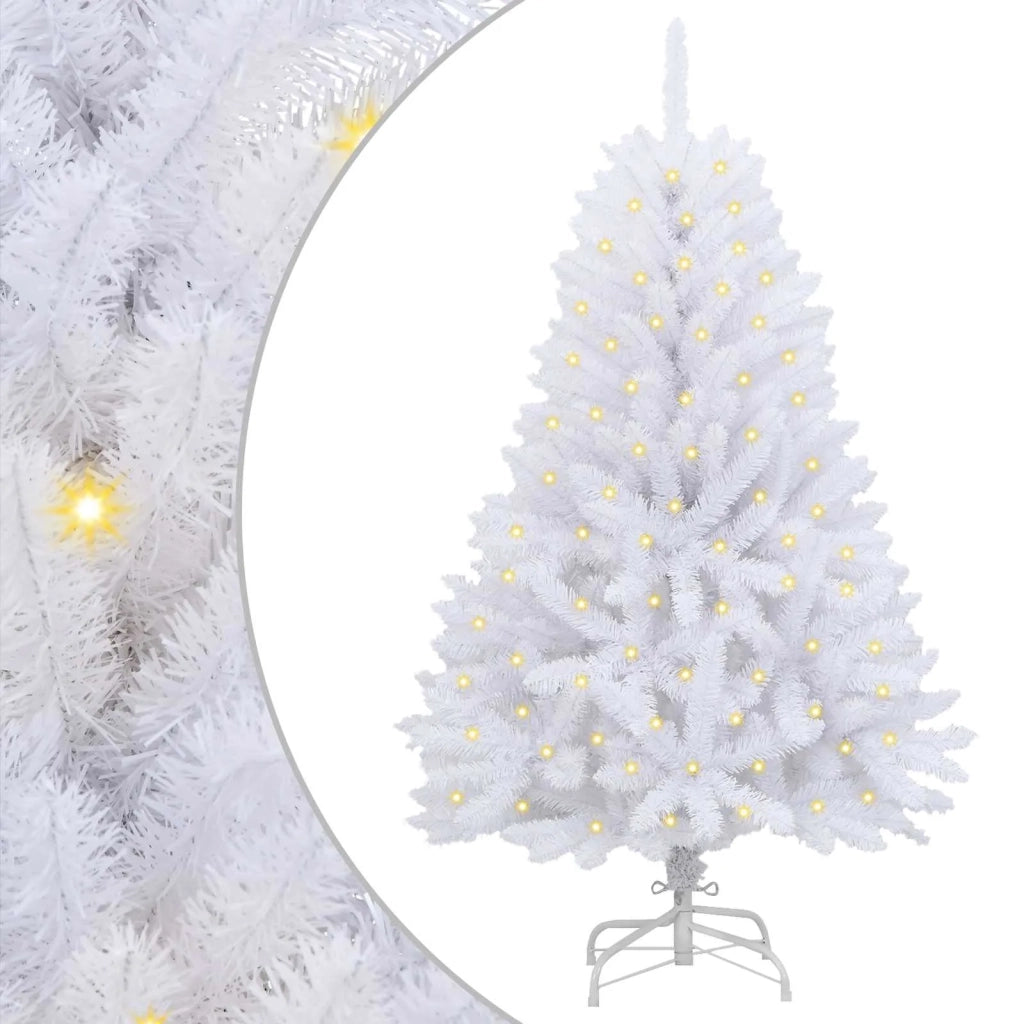 Albero di Natale artificiale Bianco 150 cm PVC e Metallo 3210080