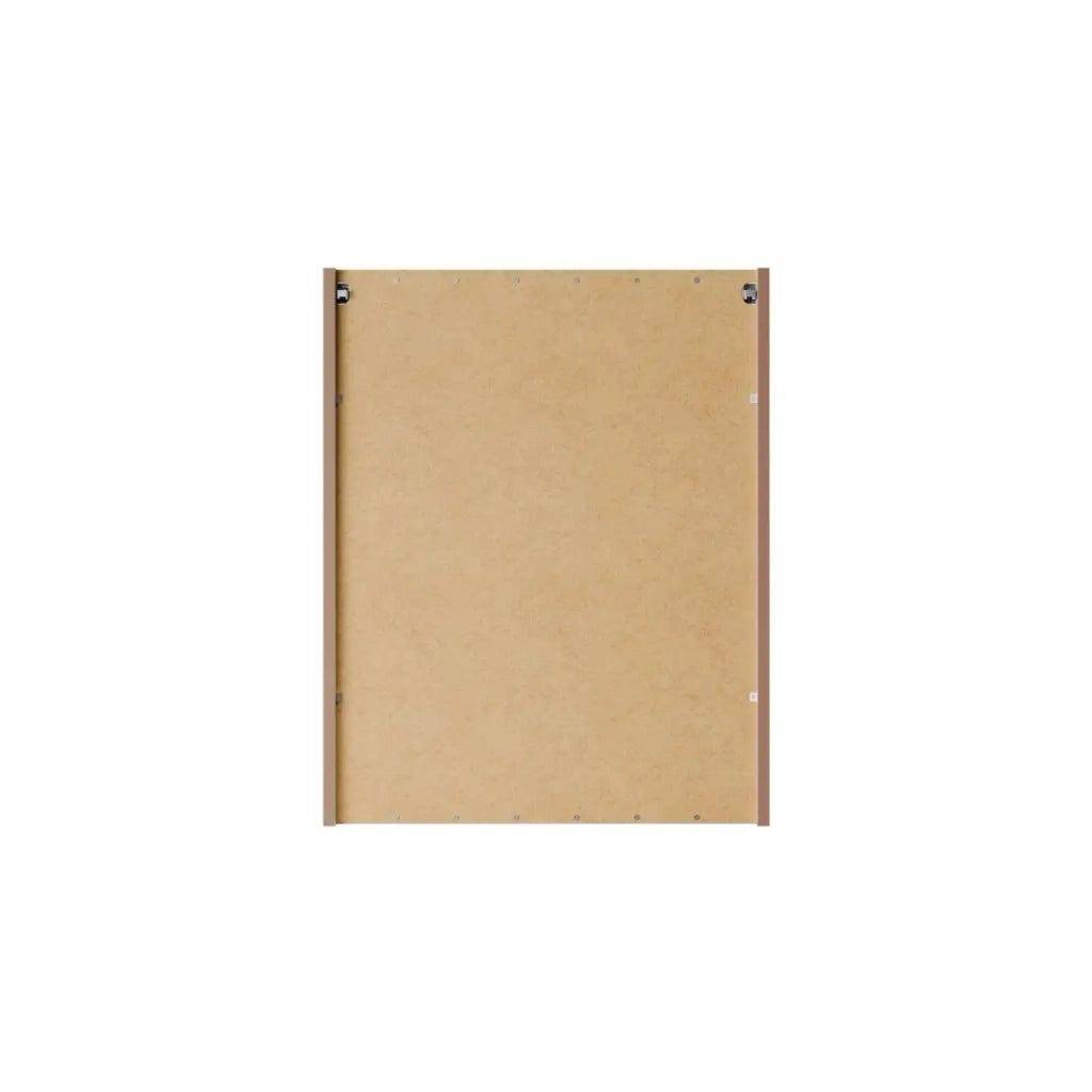 Mobile alto specchio BRAZZA - 2 porte - Colore marrone congo - L60 x H75 cm - Da appendere