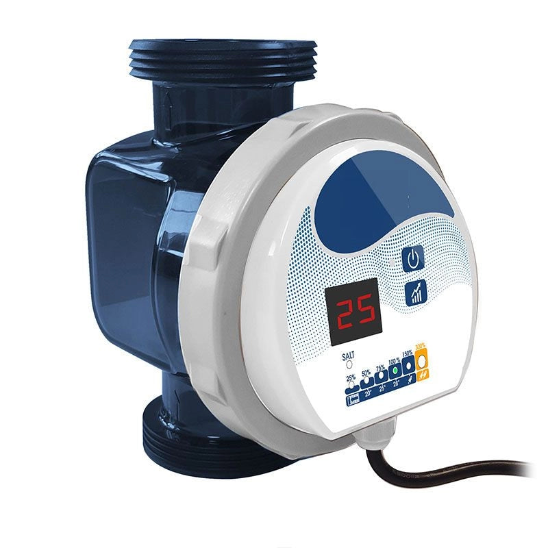 Sterilizzatore Per Elettrolisi Del Sale Pool Salt Per Piscina Fino A 80 M³ Volume piscina: Fino a 30 m³