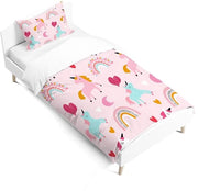 Set di lenzuola per bambini - 3 pezzi - microfibra - multicolore