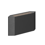 Applique Da Esterno Moderna Pull Led Integrato 5W Alluminio Grigio Ip54