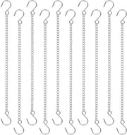 Catene per piante appese con Hook S - 10 pezzi - Cesti metallici