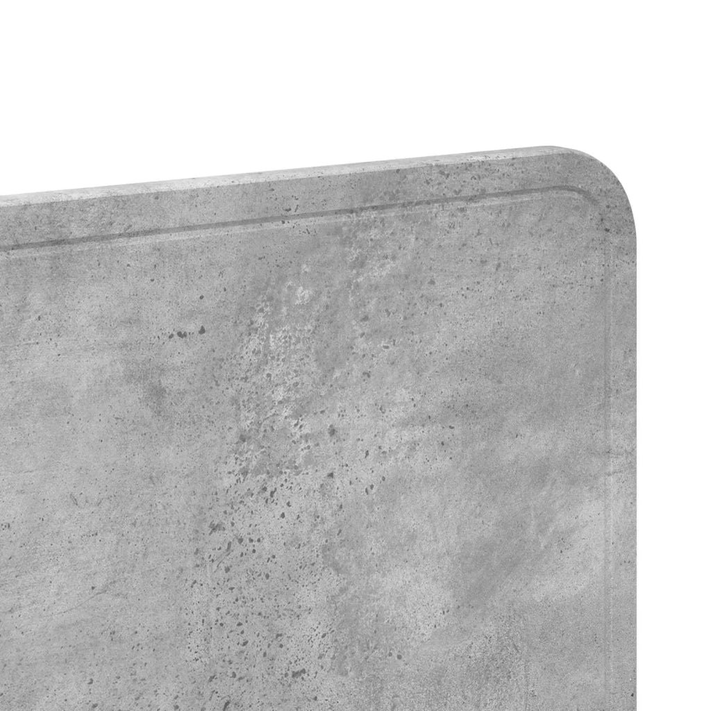 Testiera Grigio cemento Legno ingegnerizzato 887850