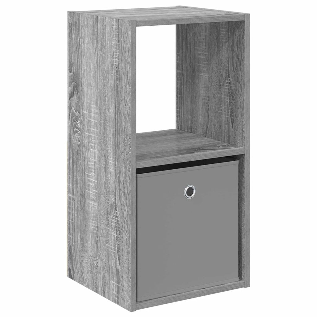 Comodino Grigio Sonoma 35 x 32 x 68,5 cm Legno multistrato 8000638