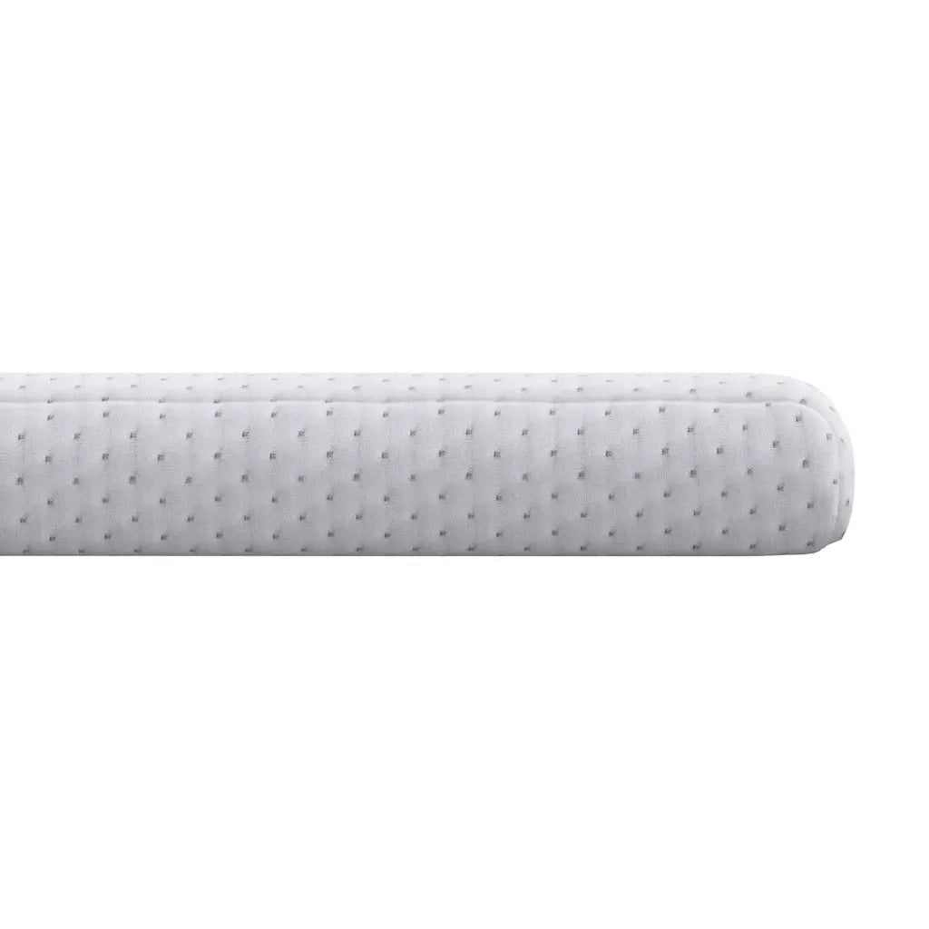 Topper per materasso Bianco 80 x 200 cm Tessuto Jacquard 4106199