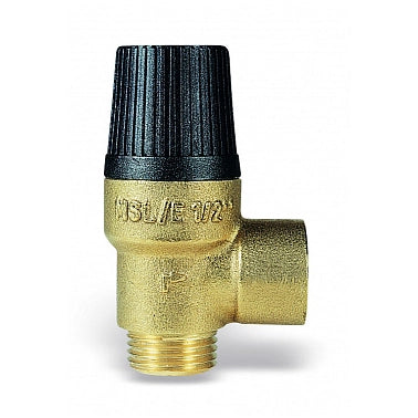 VALVOLA DI SICUREZZA A MEMBRANA MSL MF- 1/2 x 3 Bar- WATTS- pezzi 1