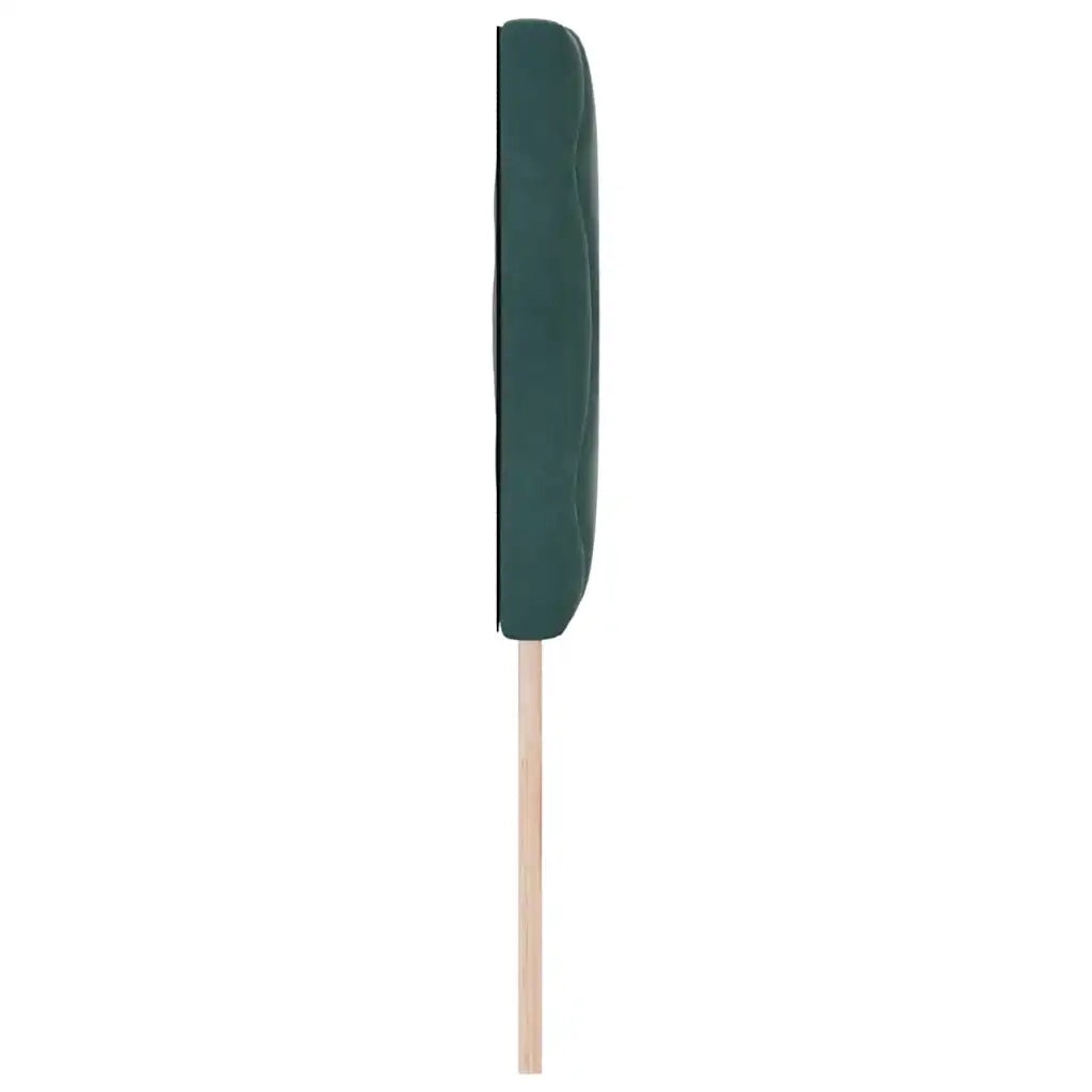 Testiera | Testata LED Verde Scuro 144 cm Velluto