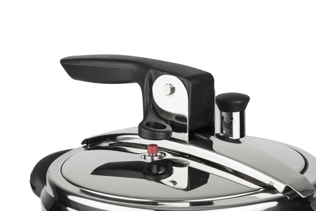 Barazzoni 52604500708010 Amelia+ Pentola a Pressione 7 L Acciaio Inox 18-10 Induzione Manico Ergonomico colore Nero