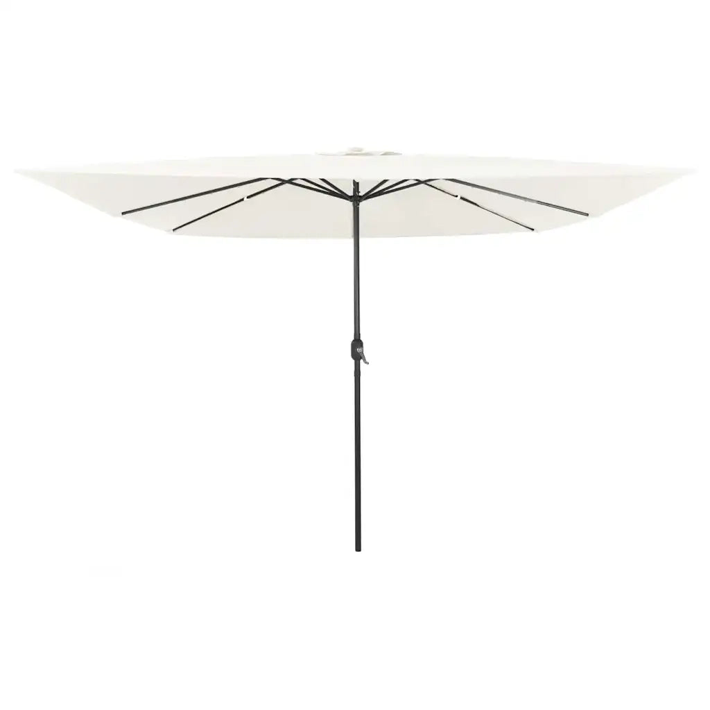 Ombrello da giardino-Ombrellone da spiaggia Sabbia 295 x 295 x 245 cm 289146