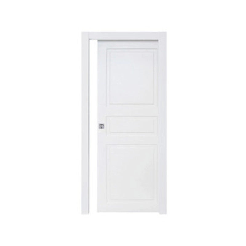PORTA BUGNA SCORREVOLE 70X210 CM LACCATO BIANCO