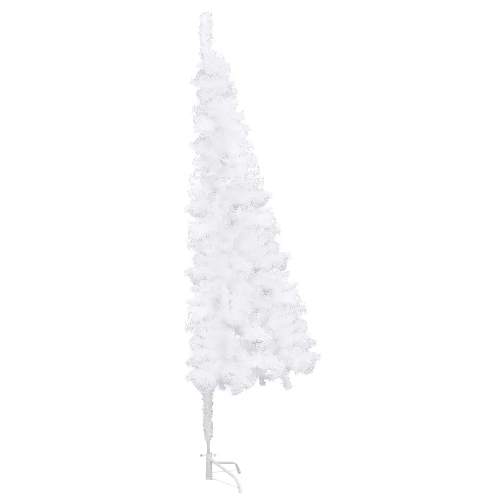 Alberi di Natale artificiali PVC, Steel White 329168