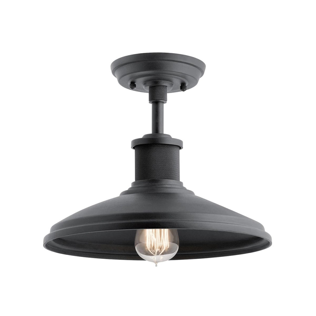 Lampada sospesa esterna Allenbury Kichler nera E27