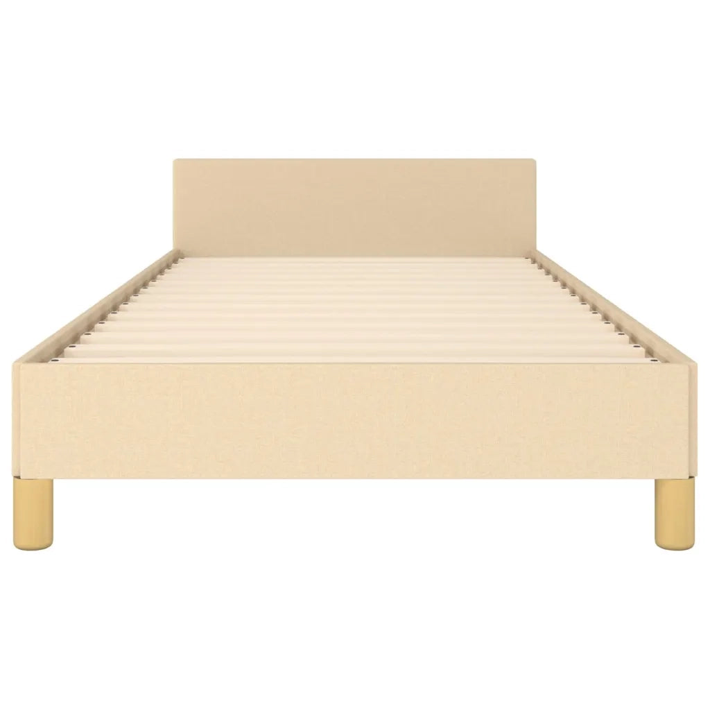 Giroletto senza Materasso Crema 100x200 cm in Tessuto 3125362