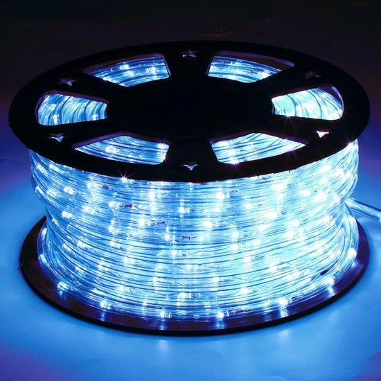 Fascia di corda - Cavo di illuminazione - Tubo acqua resistente - Corda - Esterno - Giardino - Natale - 20m LED corda luce esterno interno - 480 LED tubo LED acqua resistente - decorazione di illuminazione festiva Natale - Blu