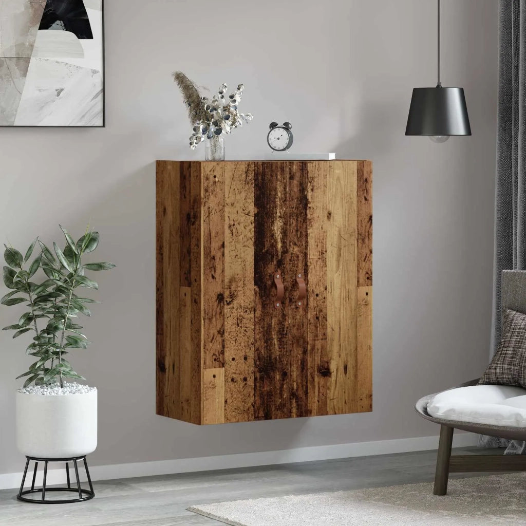 Armadietto a Muro | Mobile a Parete Legno vecchio 69,5 x 34 x 90 cm
