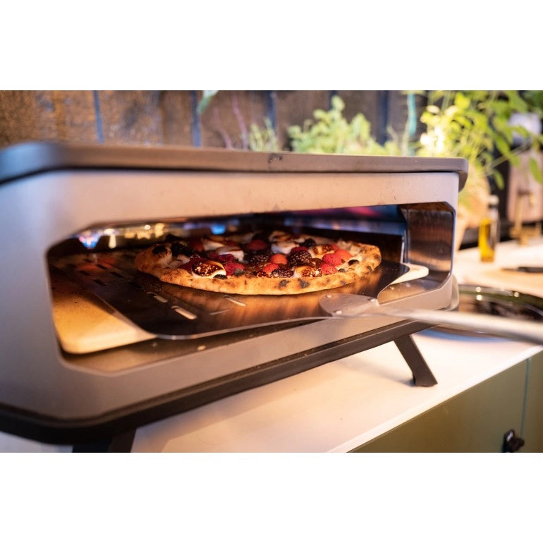 Pala per pizza perforata, 40 x 35 cm, in acciaio INOX COZZE by Ezooza