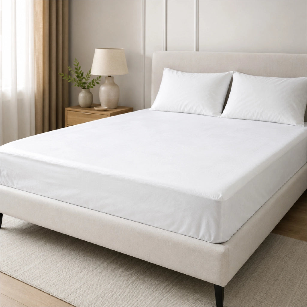 10 Pezzi Coprimaterasso Matrimoniale Usa e Getta con Angoli ed Elastico, Protezione Semimpermeabile per Materasso, Copertura Monouso per Casa, B&B, Hotel e Strutture Ricettive