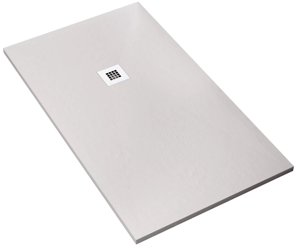 Piatto Doccia 100x190 cm in Pietra Bonussi Everest Bianco