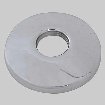 ROSONE FILETTATO IN OTTONE CROMATO  1/2 Ø esterno mm 65     MADE IN ITALY