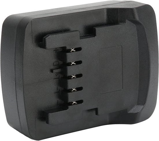 Adattatore 18V per Convertitore Accu per Batterie 18V Lithio - Nero