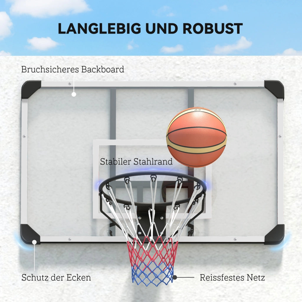 Canestro da Basket ¨C Minimal ¨C Nero, Acciaio