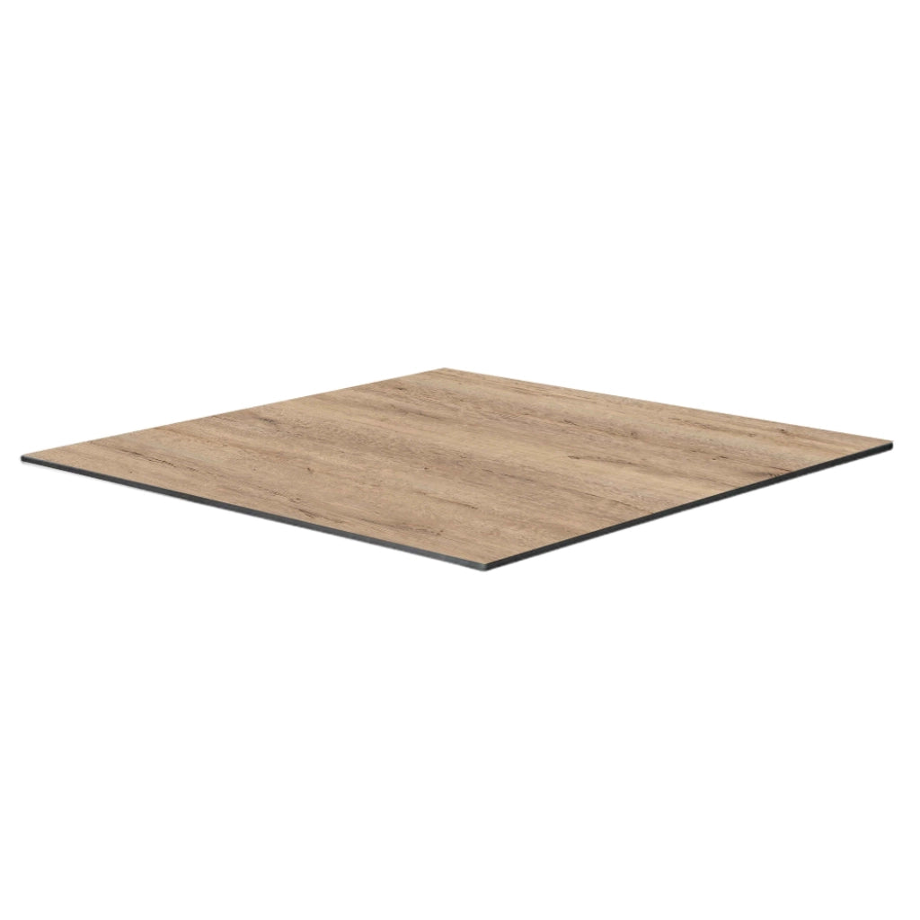 Oviala - Piano tavolo laminato 70x70 cm rovere grezzo