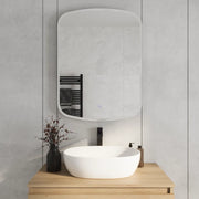 Specchio led 60x80cm luce calda, neutra, fredda e funzione anti-appannamento | Mira