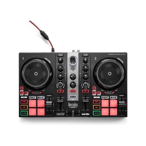 Controller disc jockey djcontrol inpulse 200 mk2 black 4782002