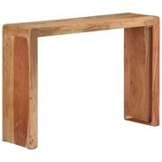Tavolo Consolle 110x30x76 cm in Legno Massello di Acacia 351650