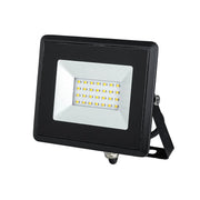 Faro Led Flood Light 20W Carcassa Nera IP65 Neutro 4000K Super Slim SKU-215947