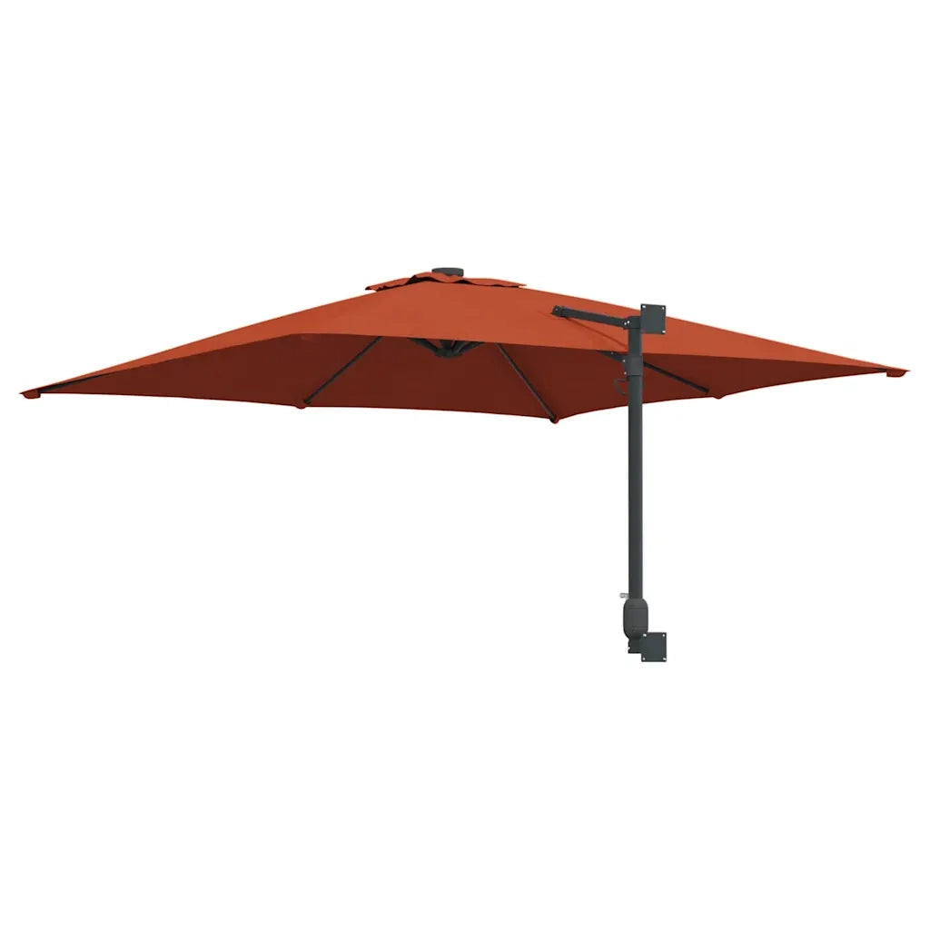 Ombrello da giardino Terracotta 248,5 x 247,5 x 160 cm 42003240