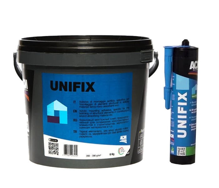 COLLA DI MONTAGGIO 'ADHESIVA UNIFIX' 300 ml - in cartuccia