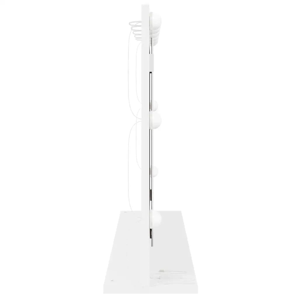 Specchio da Vanit¨¤ Rettangolare Bianco 80 x 15 x 18 cm