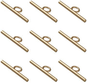 Connettore a T in ottone per gioielli, 24 pezzi