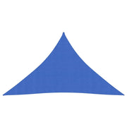 Telo tenda parasole a vela 160 g/m² HDPE 3,5 x 3,5 x 4,9 m blu 02_0009058