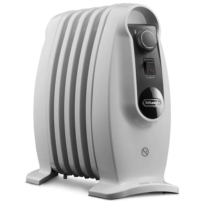 De’Longhi TRNS0505M stufetta elettrica Interno Bianco 500 W Riscaldatore ambiente elettrico a olio