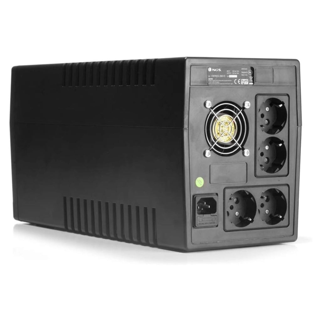 Ngs Gruppo Di Continuita Fortress 2000v2 Ups 1500va 900w 4 Schuko
