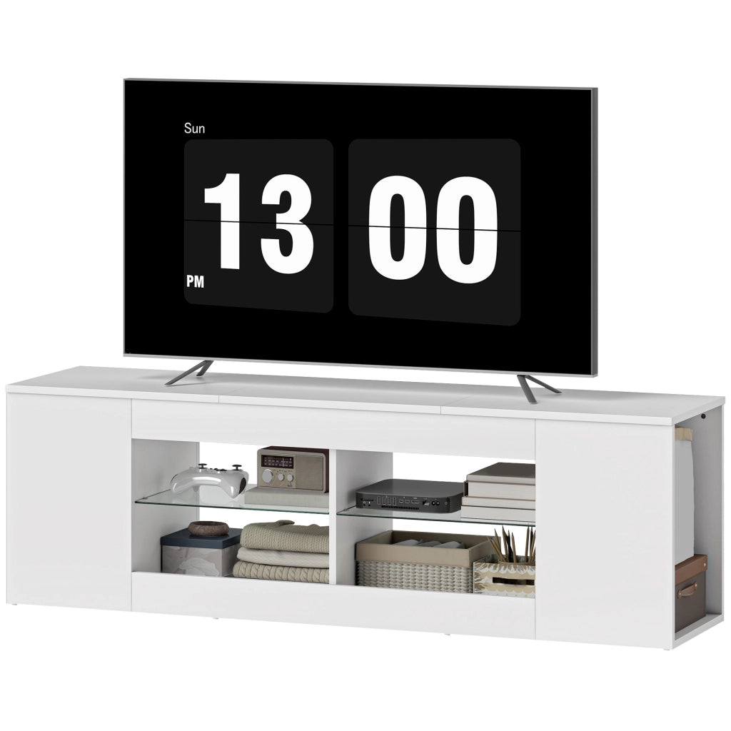 Mobile TV ¨C Minimal ¨C Bianco, Spanplatte, 140 cm