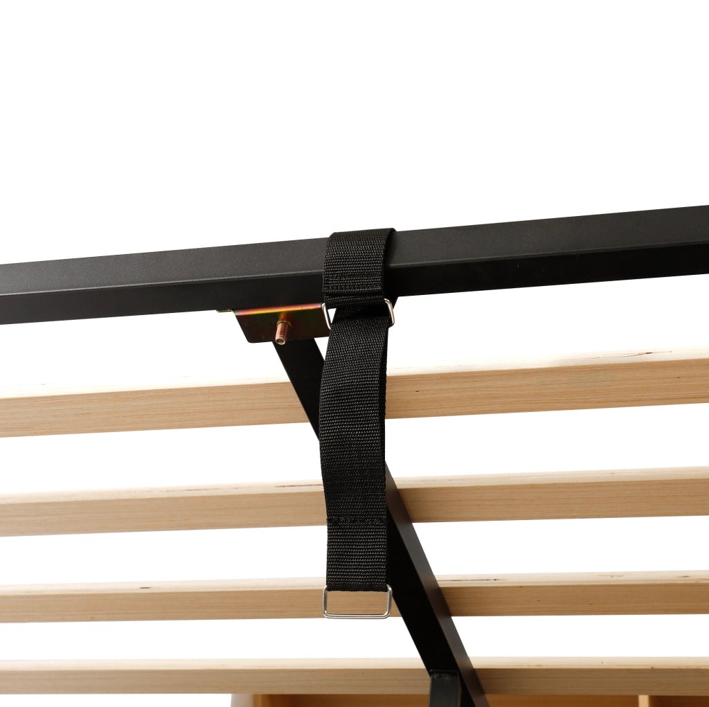 Daybett in velluto beige 90x200 cm con contenitore idraulico, luce LED e porta USB