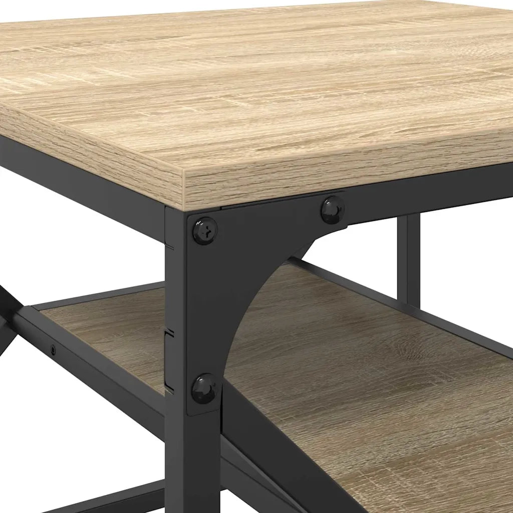 Tavolino da salotto Rovere Sonoma 51 x 50 x 40 cm 868226