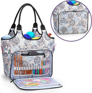 Borsa di Trasporto per Aghi, Filo e Accessori - Disegno di Margherita