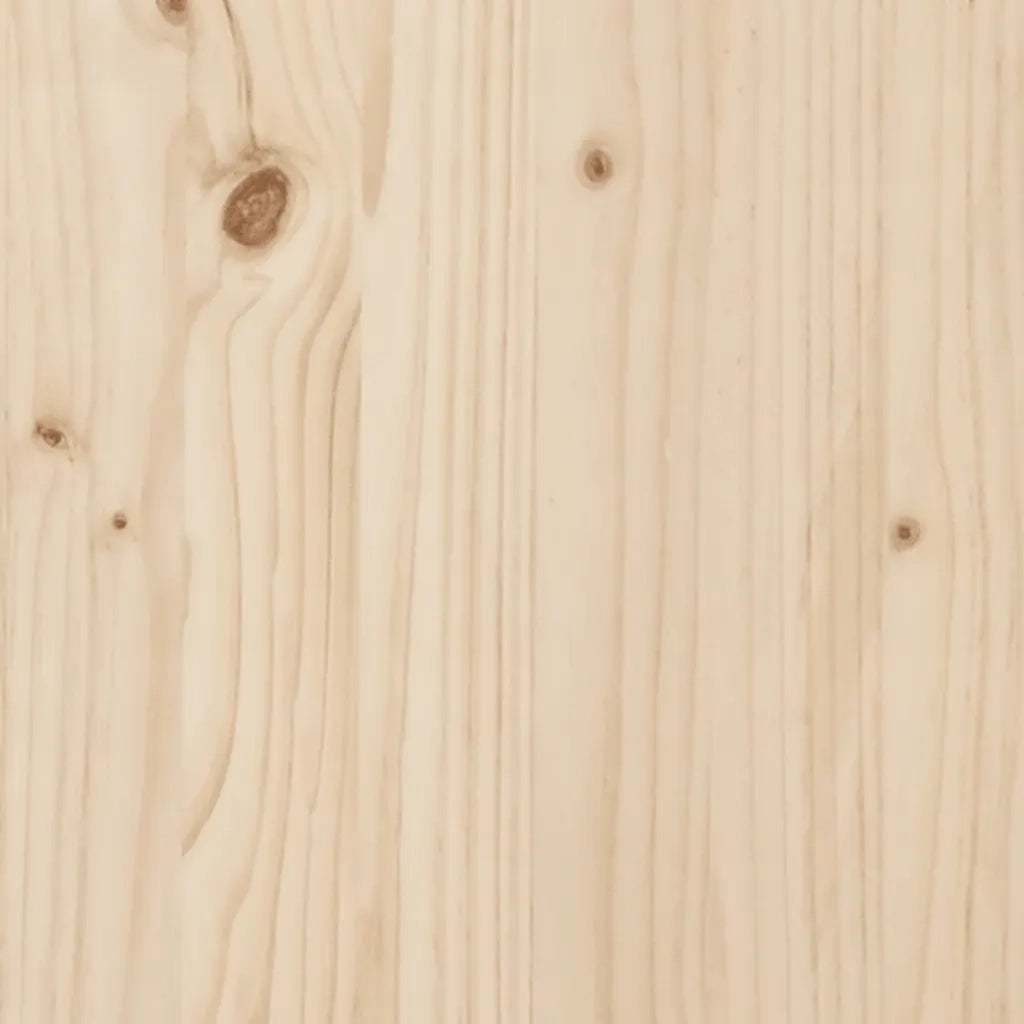 Testiera per Letto-Testata-Testiera Decorativa 186x4x100 cm in Legno Massello di Pino 688800