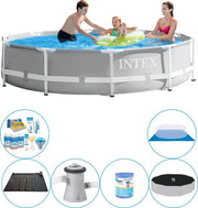 Pacchetto Economico per Piscina con Struttura a Rete Ronda di 305x76 cm